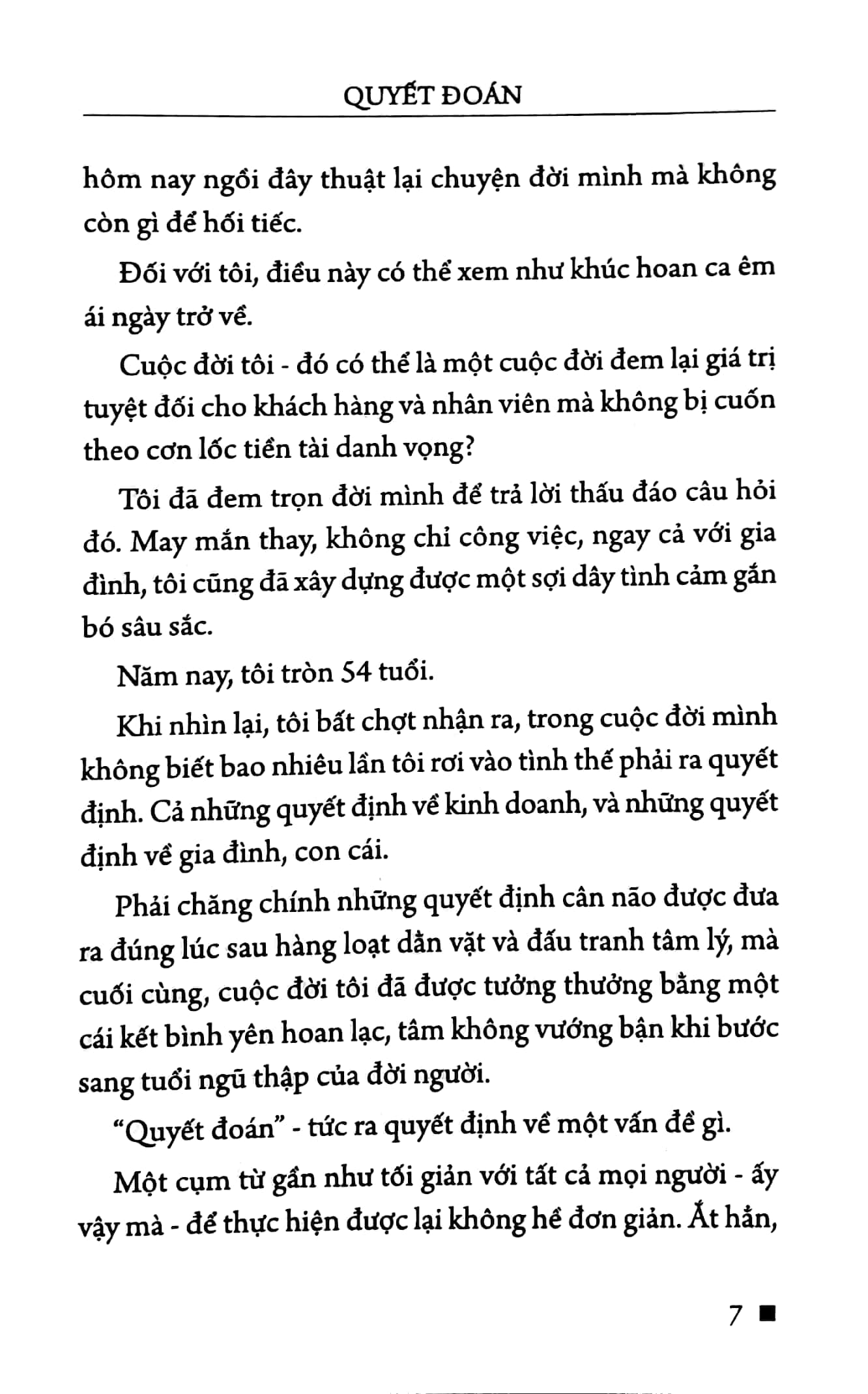 quyết đoán