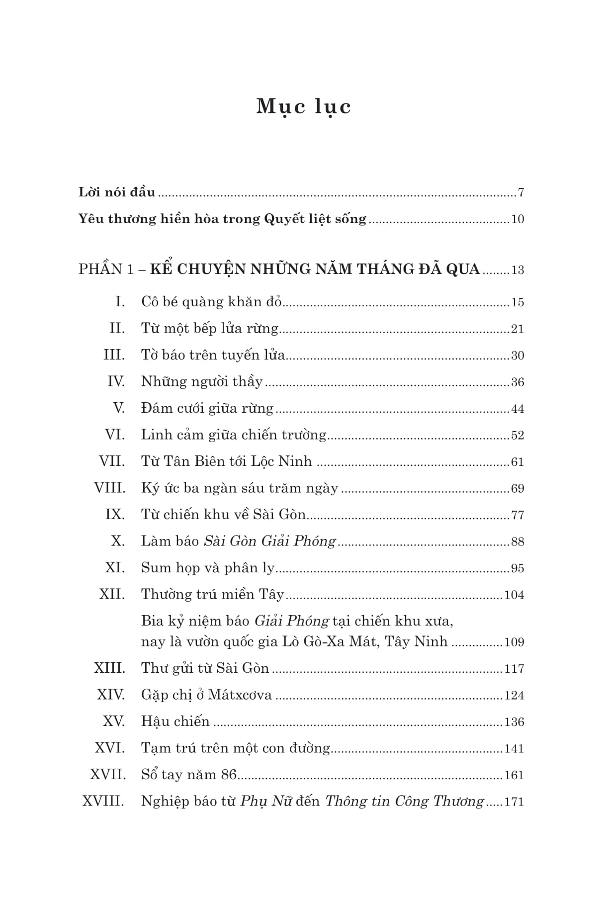 quyết liệt sống