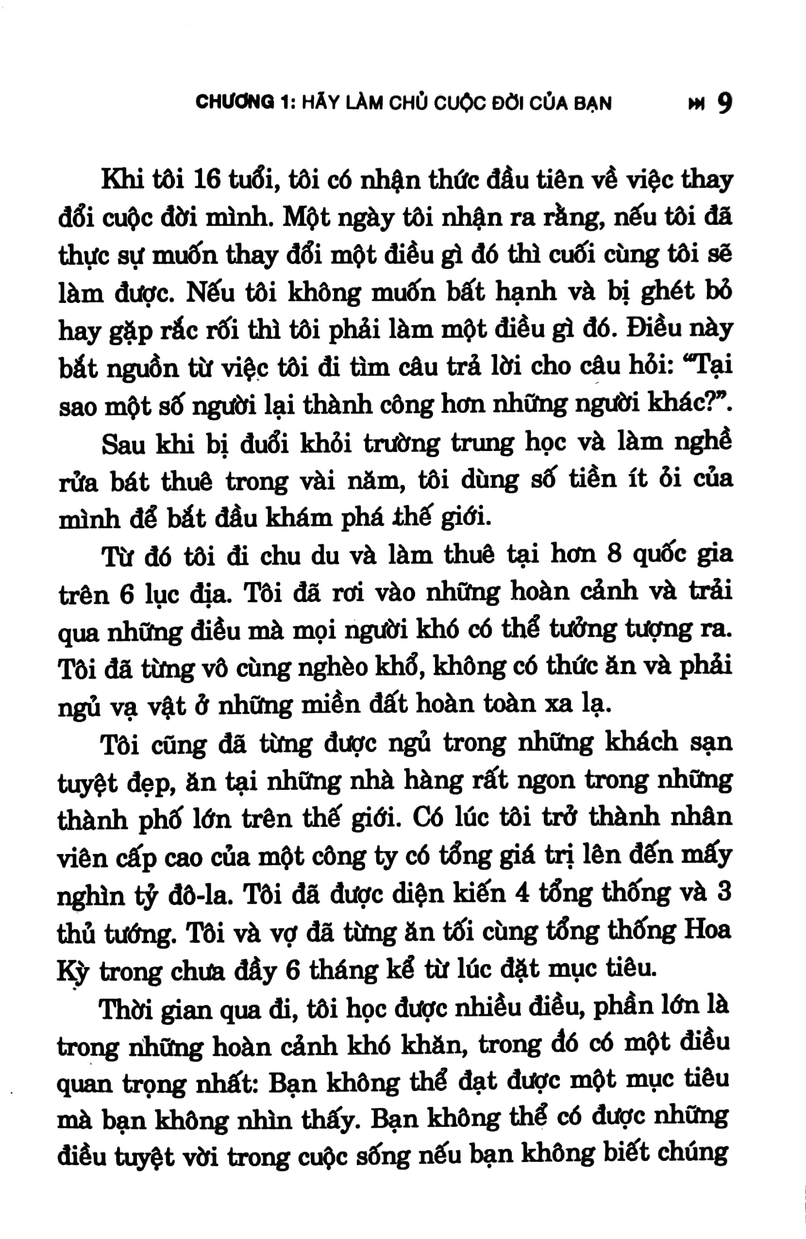quyết tâm thành công sẽ tới
