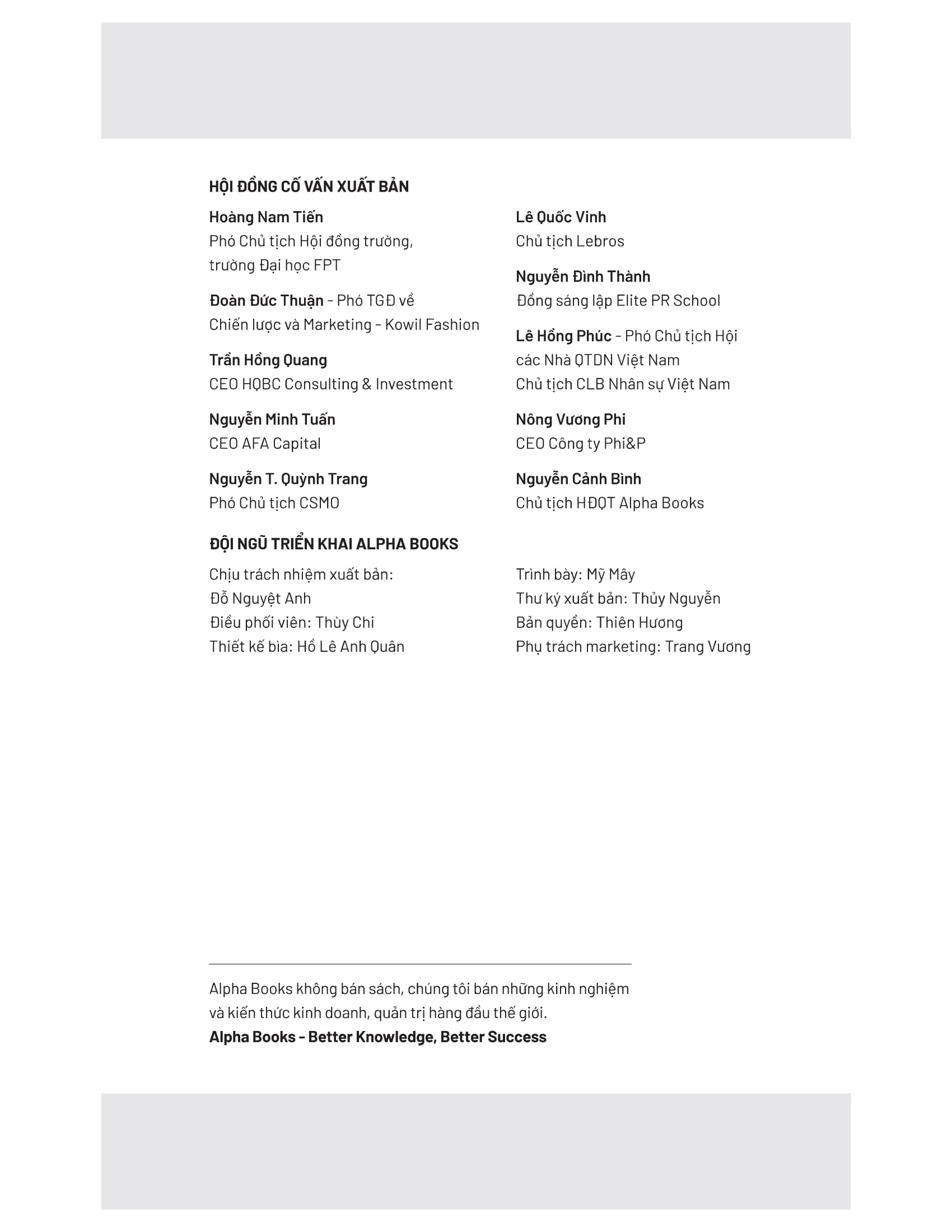 ra quyết định dựa trên phân tích dữ liệu