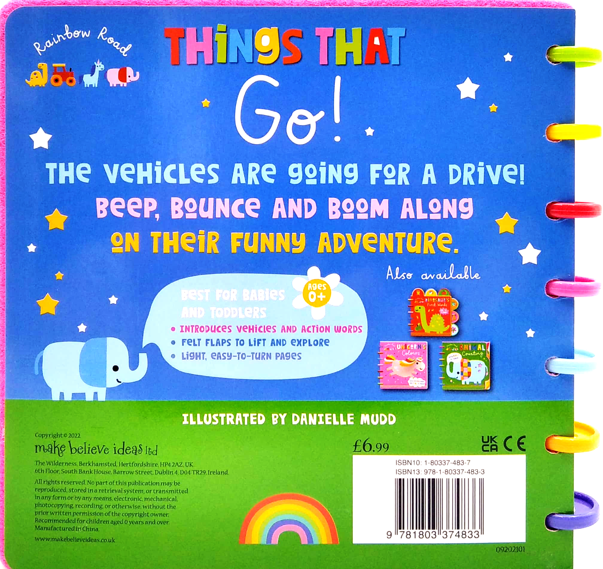 rainbow road things that go