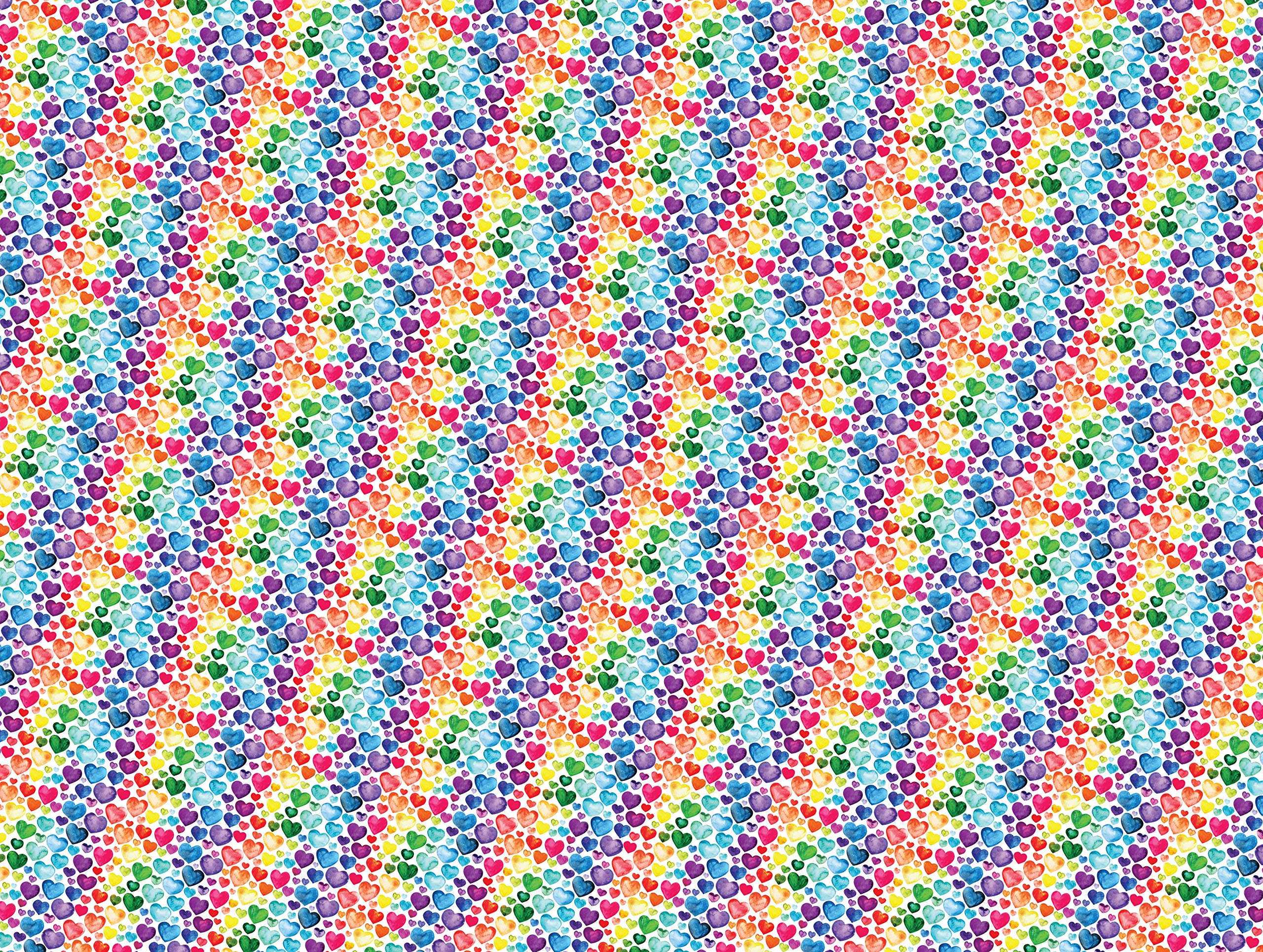 rainbow watercolors gift wrapping paper - 24 sheets: 18 x 24" (45 x 61 cm) wrapping paper