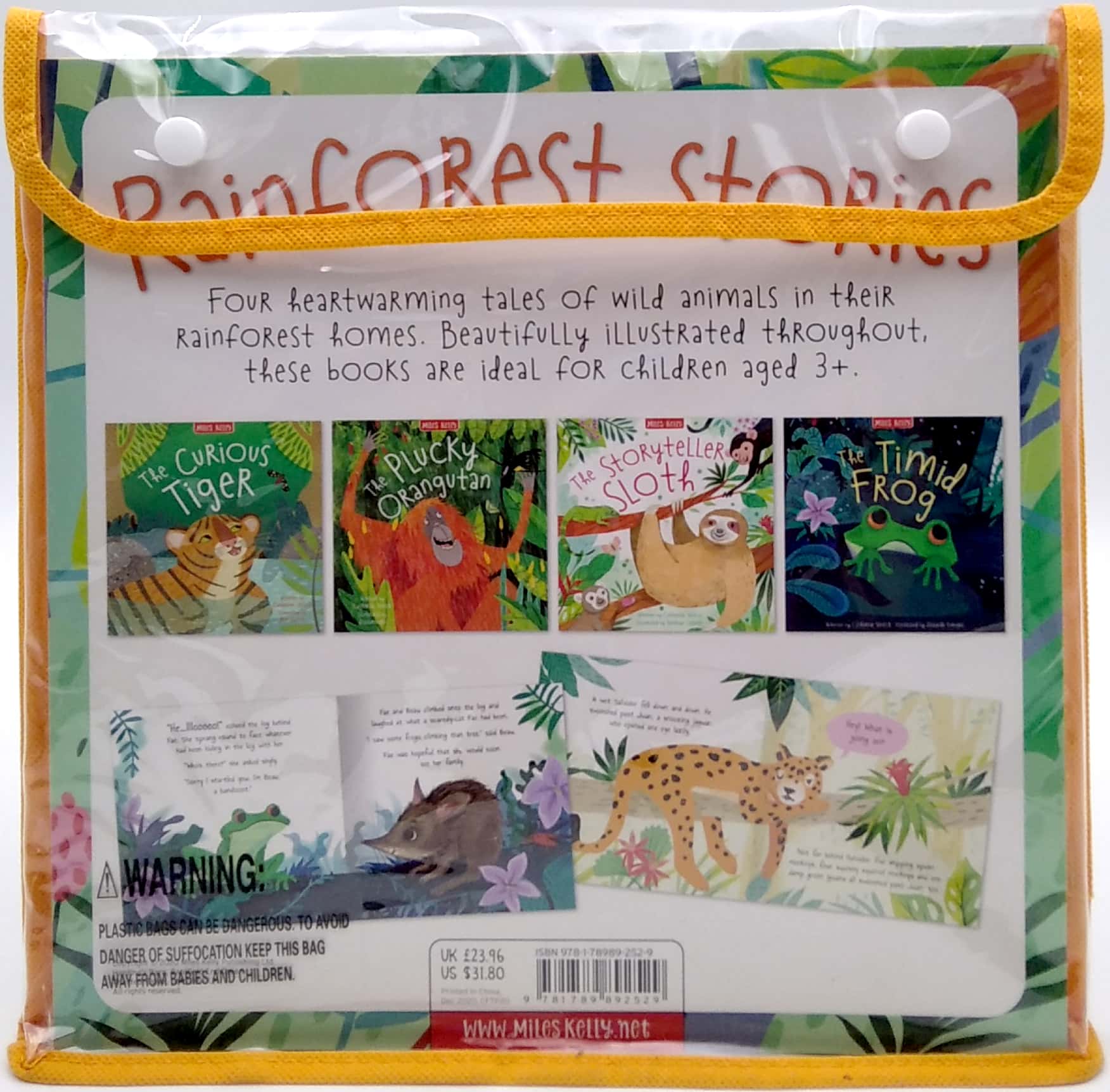 rainforest tales 4 book pack