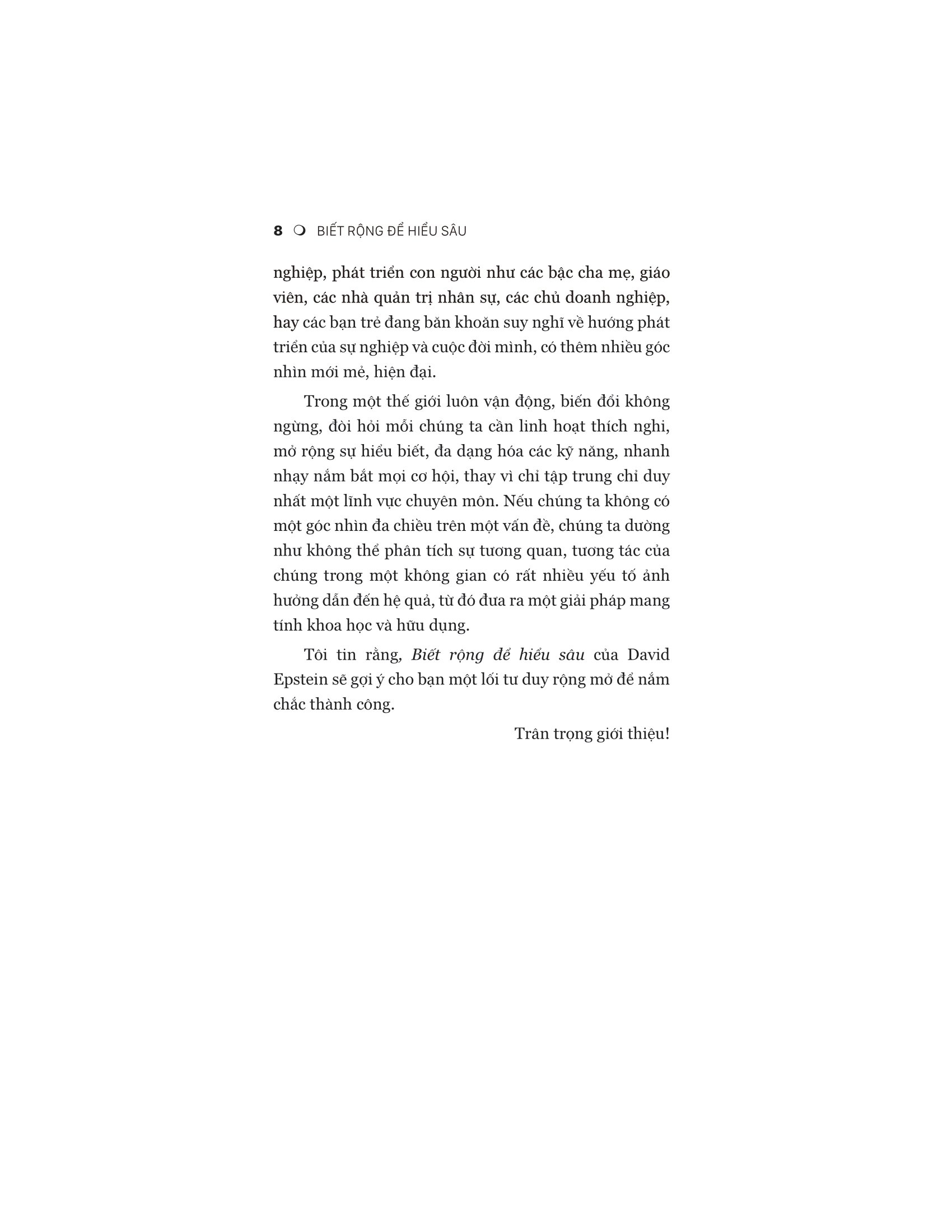 range - biết rộng để hiểu sâu