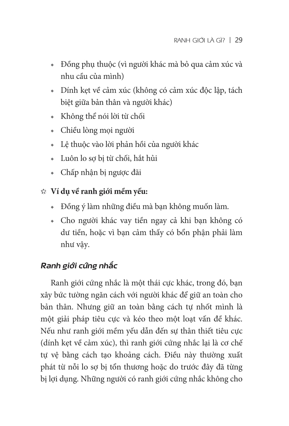 ranh giới tự do - set boundaries, find peace