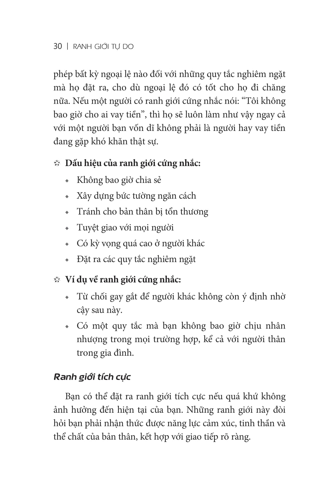 ranh giới tự do - set boundaries, find peace