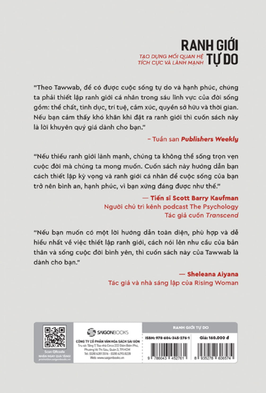 ranh giới tự do - set boundaries, find peace