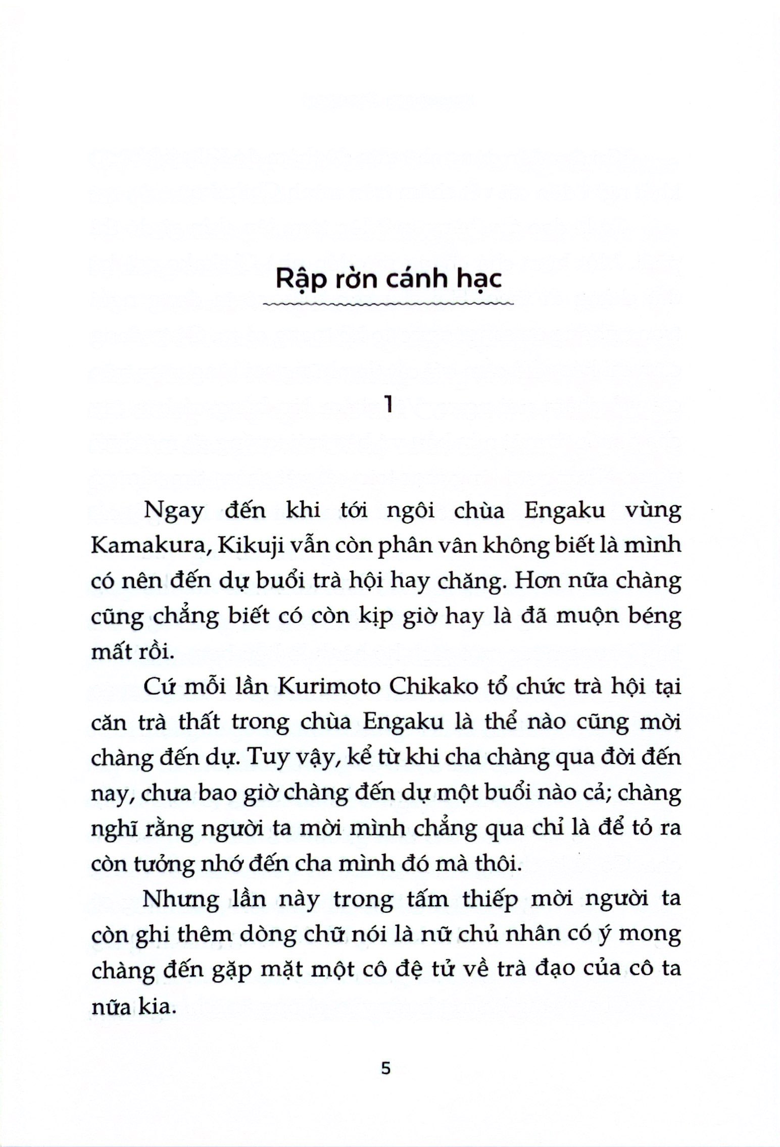 rập rờn cánh hạc