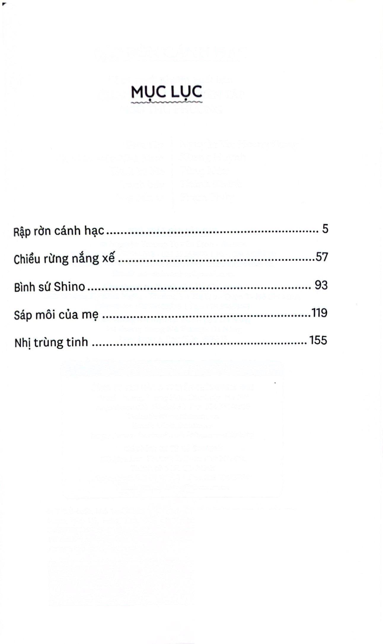 rập rờn cánh hạc