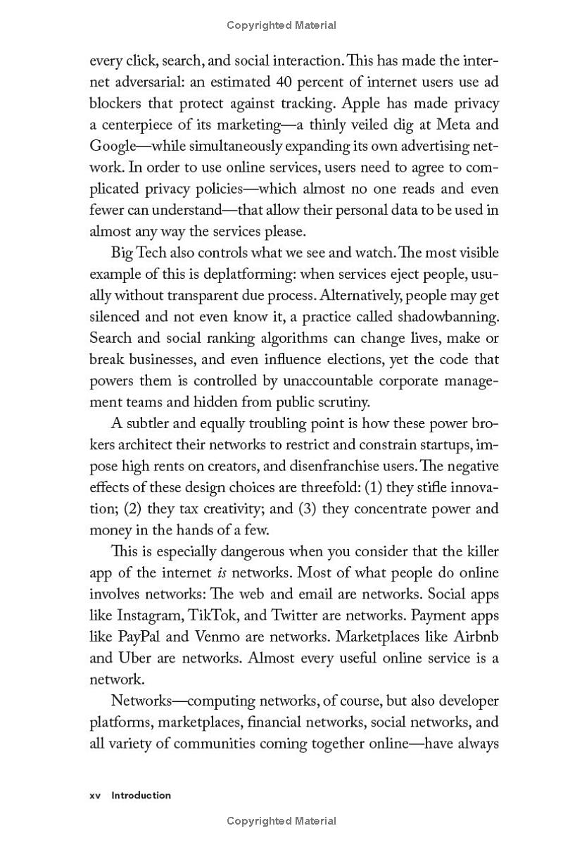 read write own - building the next era of the internet