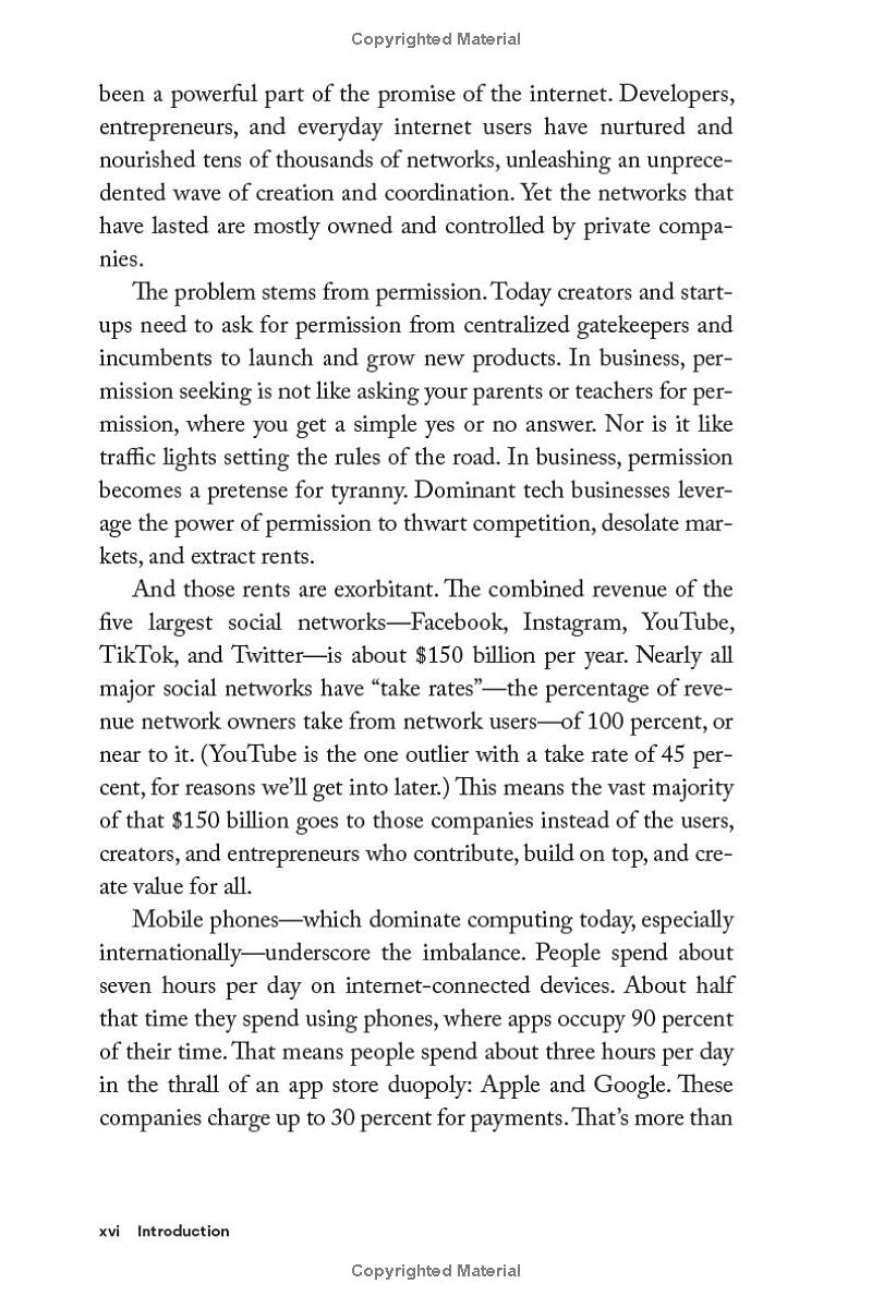 read write own - building the next era of the internet