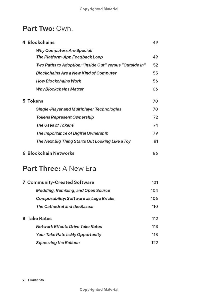 read write own - building the next era of the internet