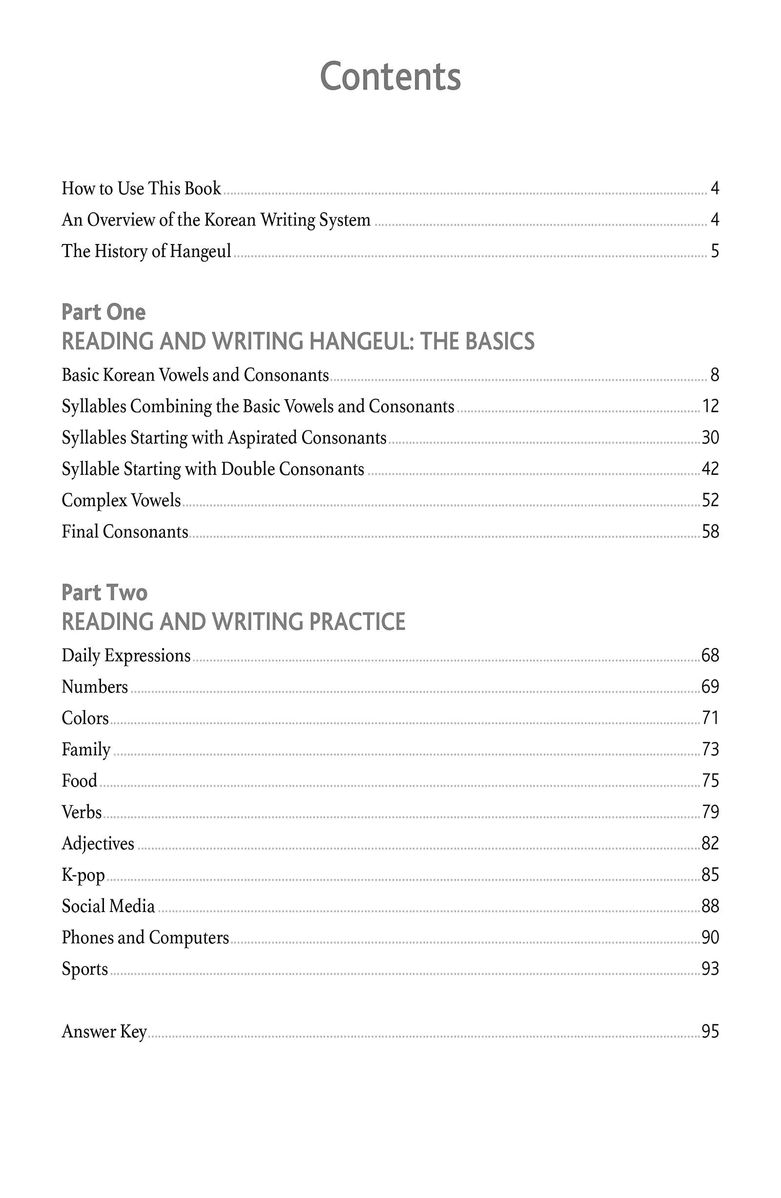 reading and writing korean: a workbook for self-study: a beginner's guide to the hangeul writing system (free online audio and printable flash cards)