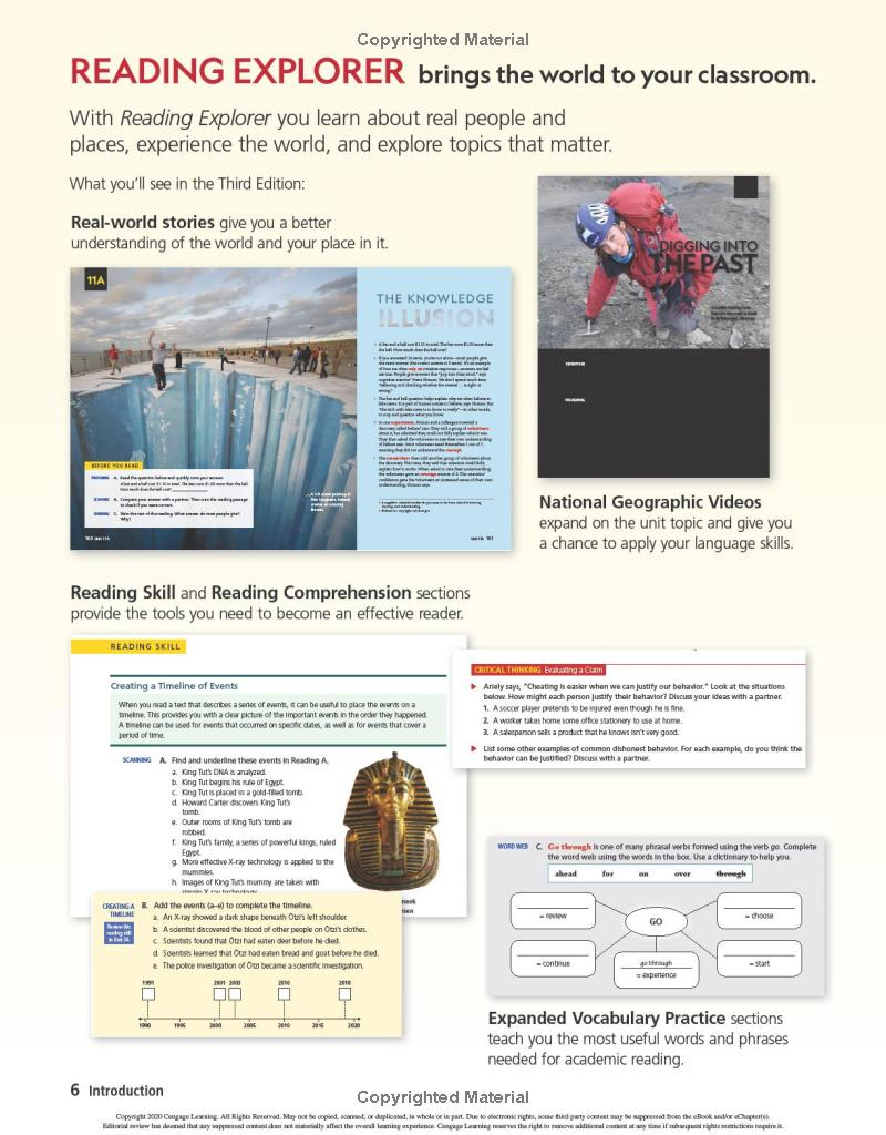 reading explorer 2 - student's book with the spark platform (third edition)