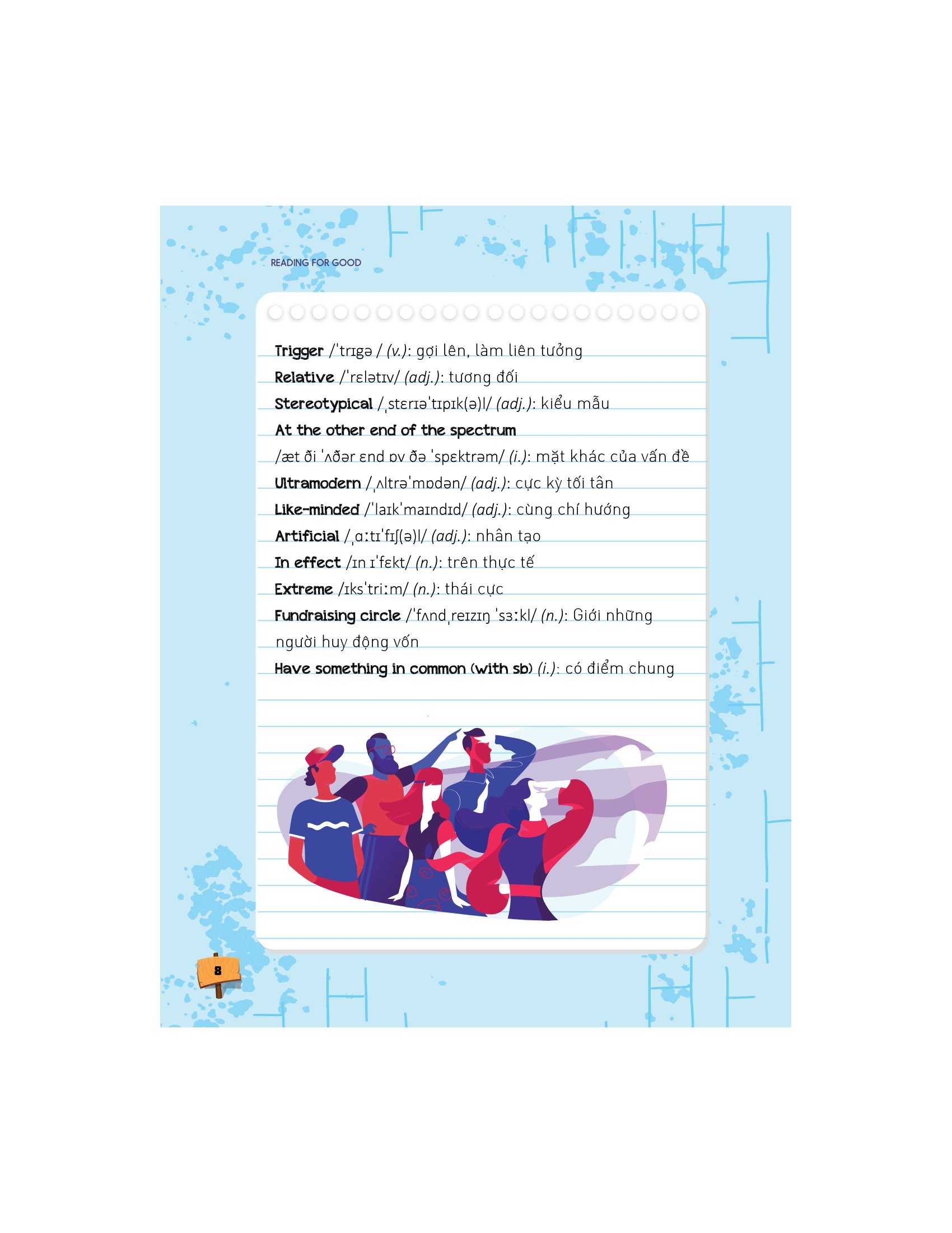 reading for good - never give up