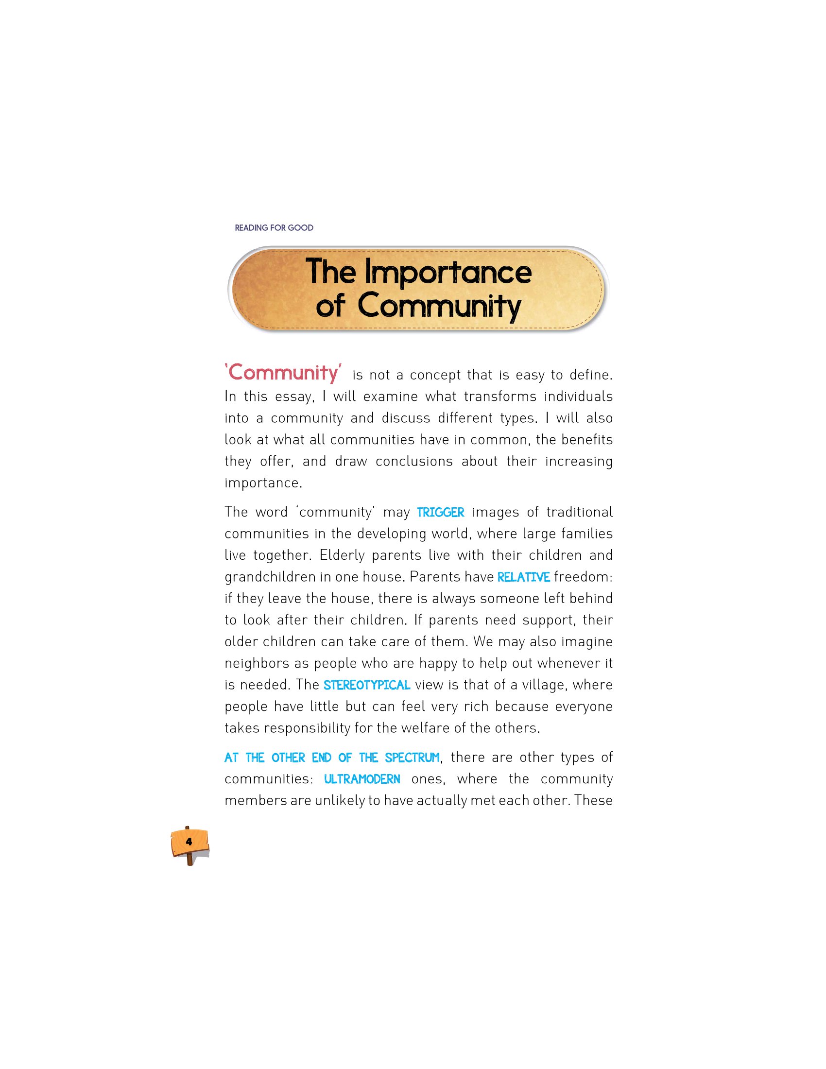 reading for good - never give up