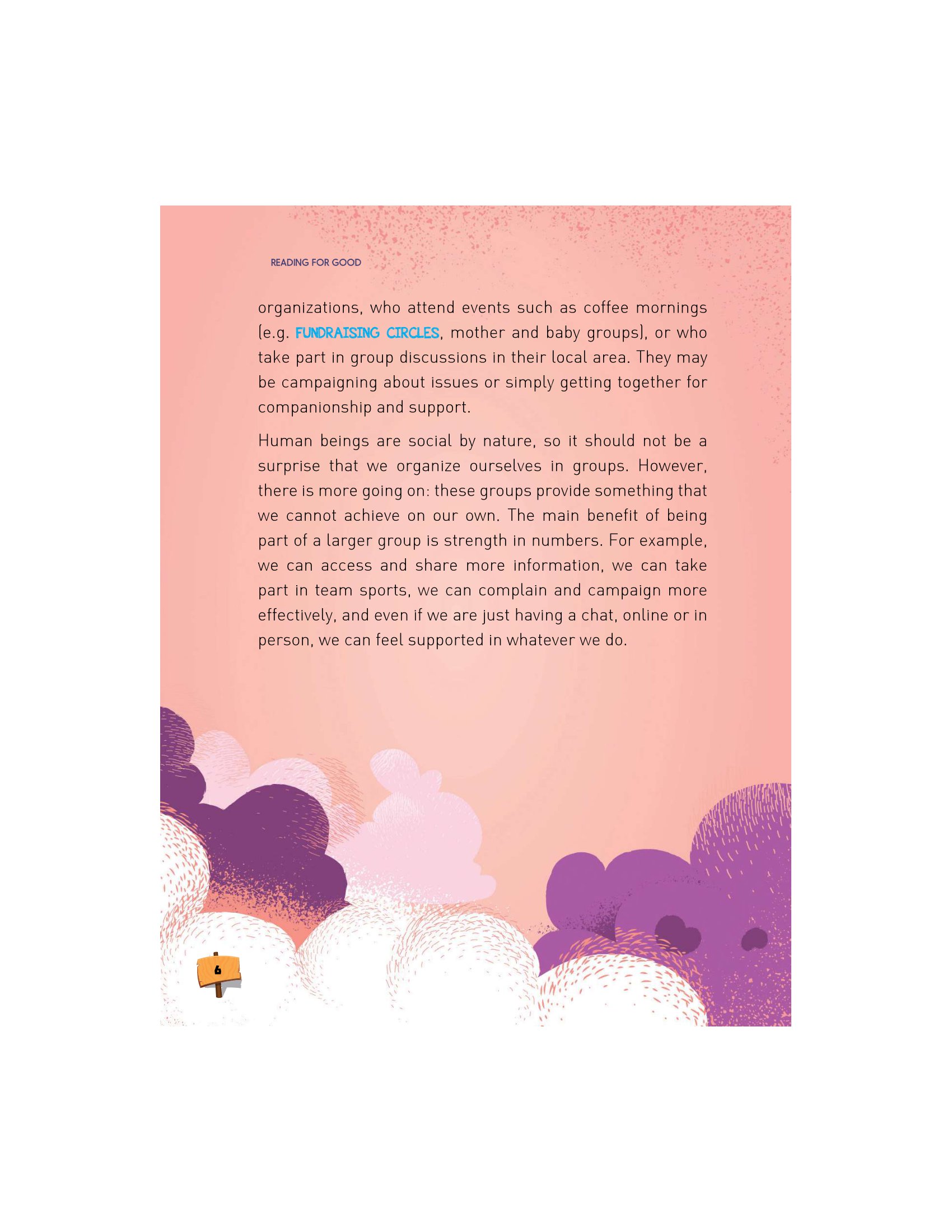 reading for good - never give up