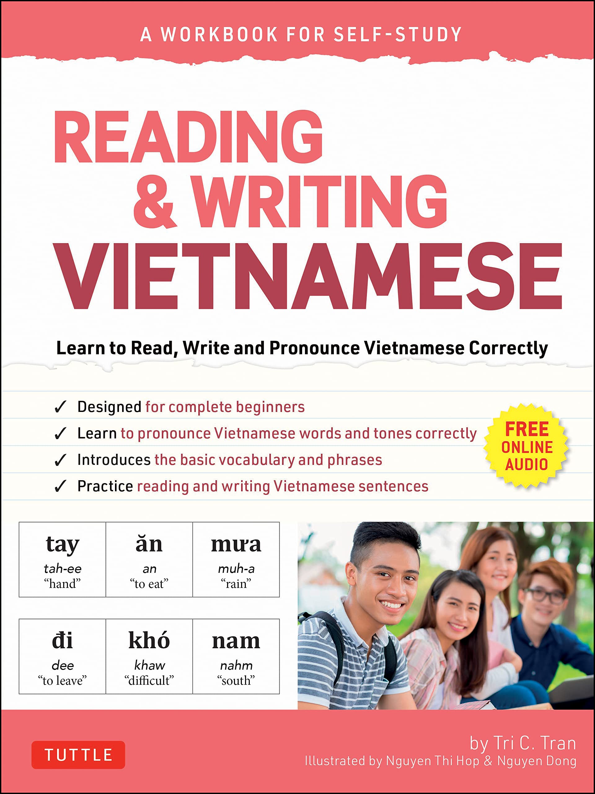 reading & writing vietnamese: a workbook for self-study: learn to read, write and pronounce vietnamese correctly (online audio & printable flash cards)