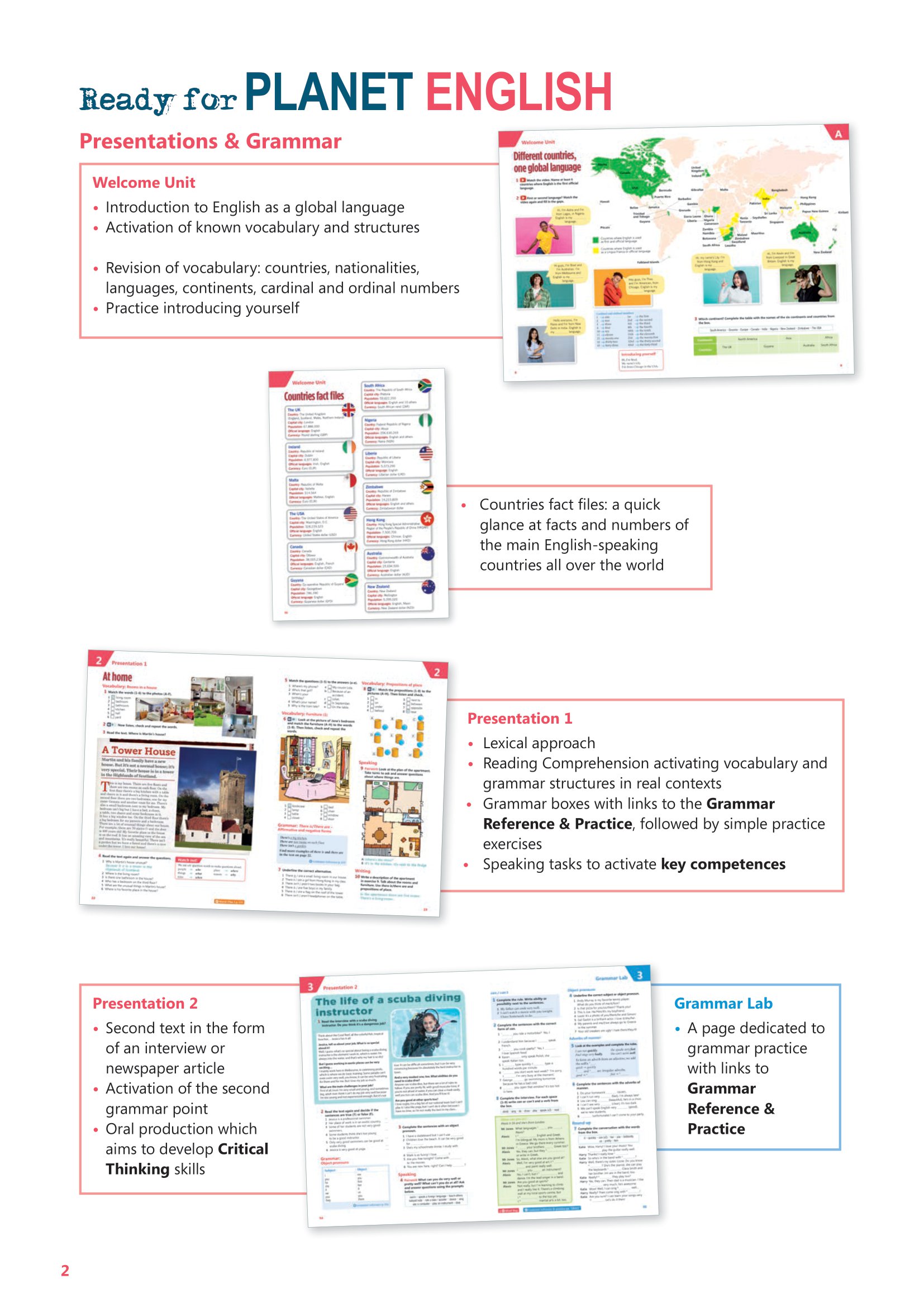 ready for planet english - foundations - student's book with digital book