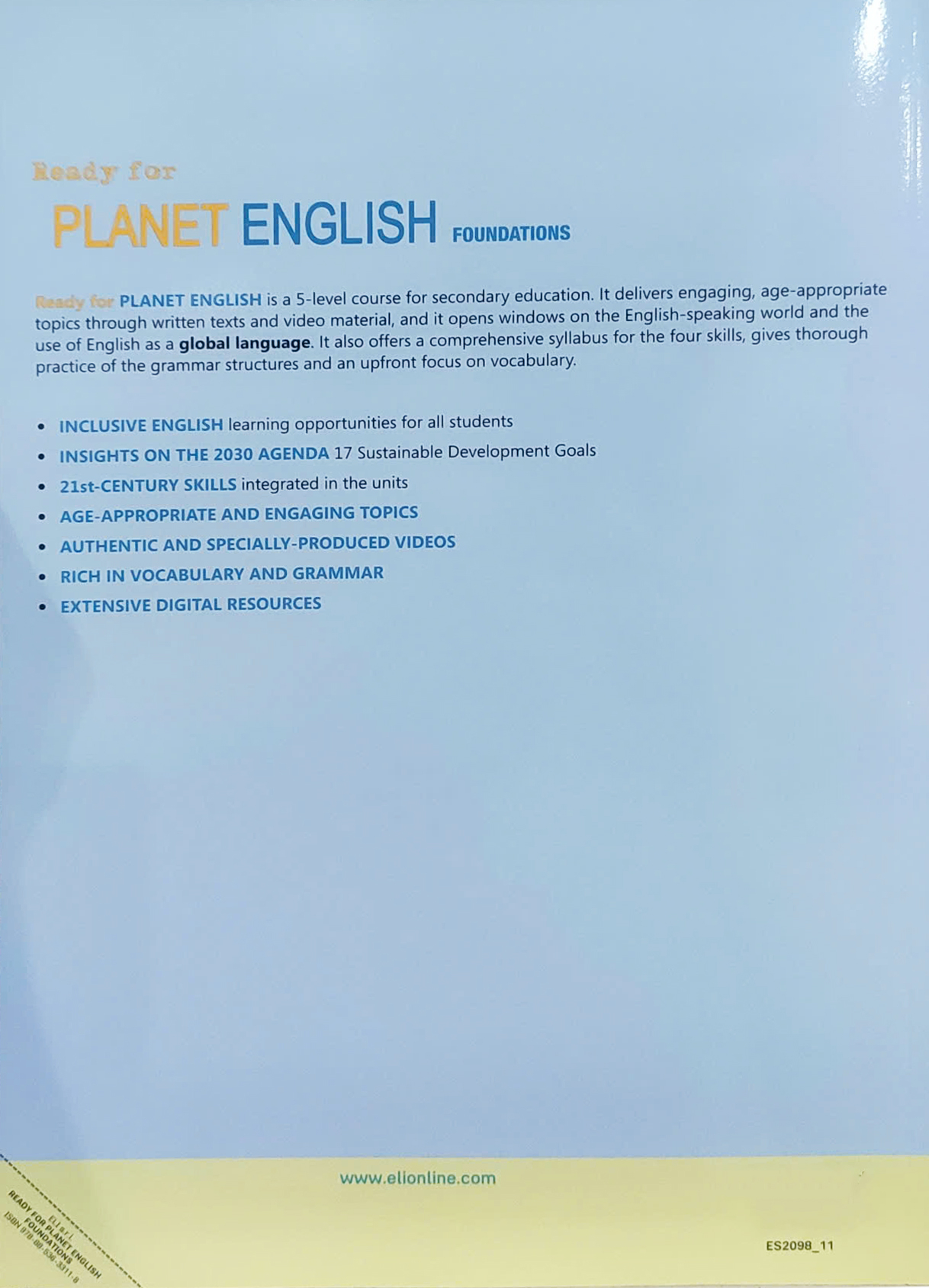 ready for planet english foundations - workbook with digital book