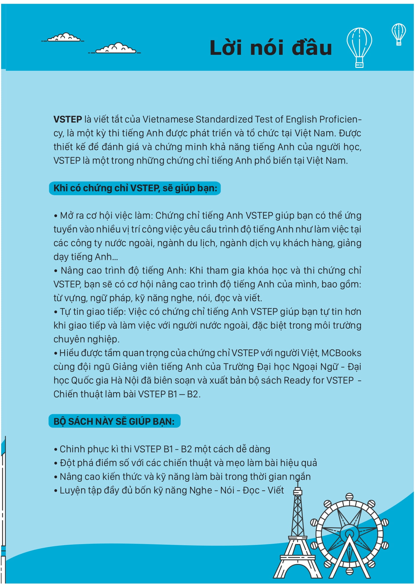 ready for vstep b1 - chiến thuật làm bài vstep đạt điểm cao