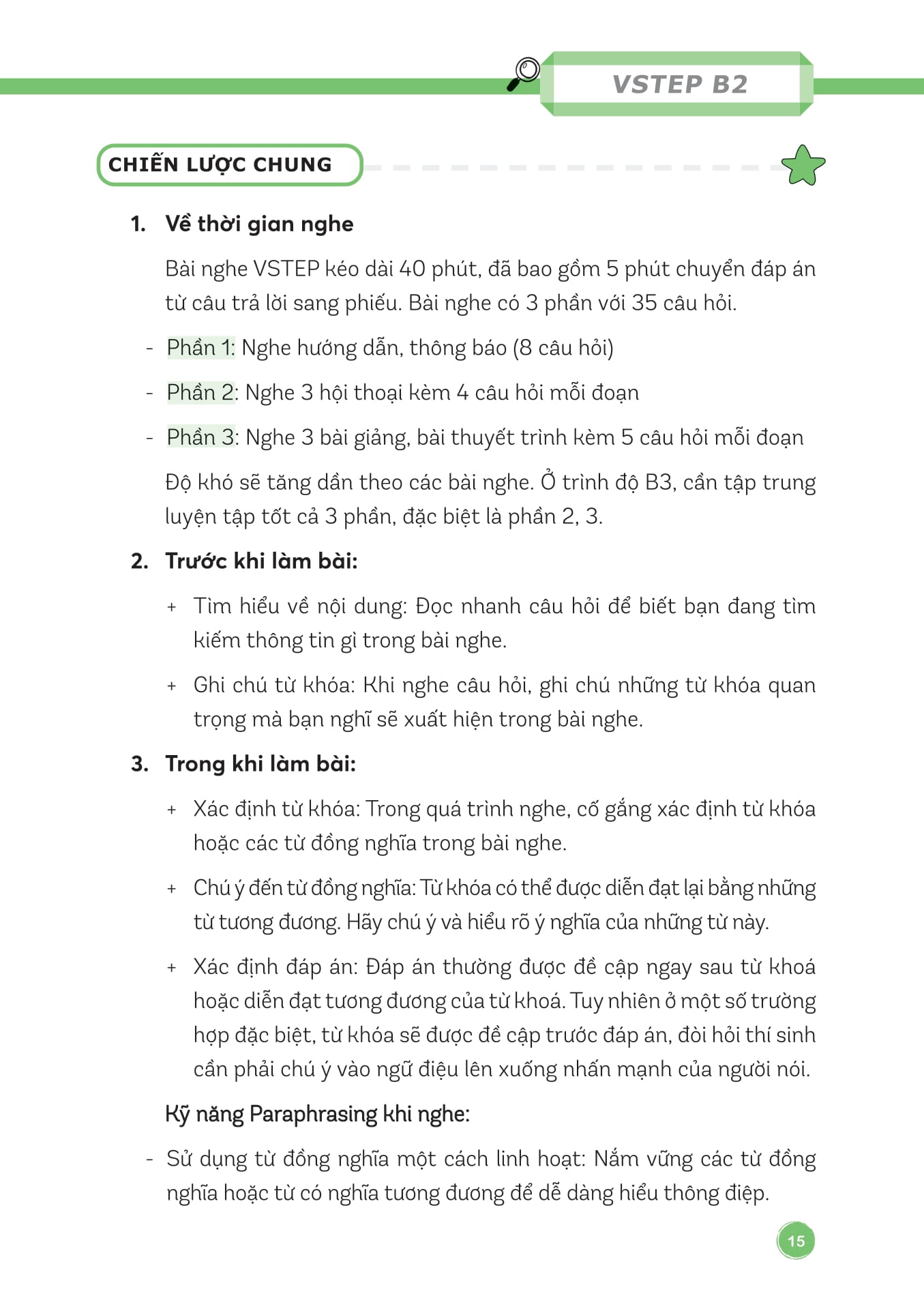 ready for vstep b2 - chiến thuật làm bài vstep đạt điểm cao