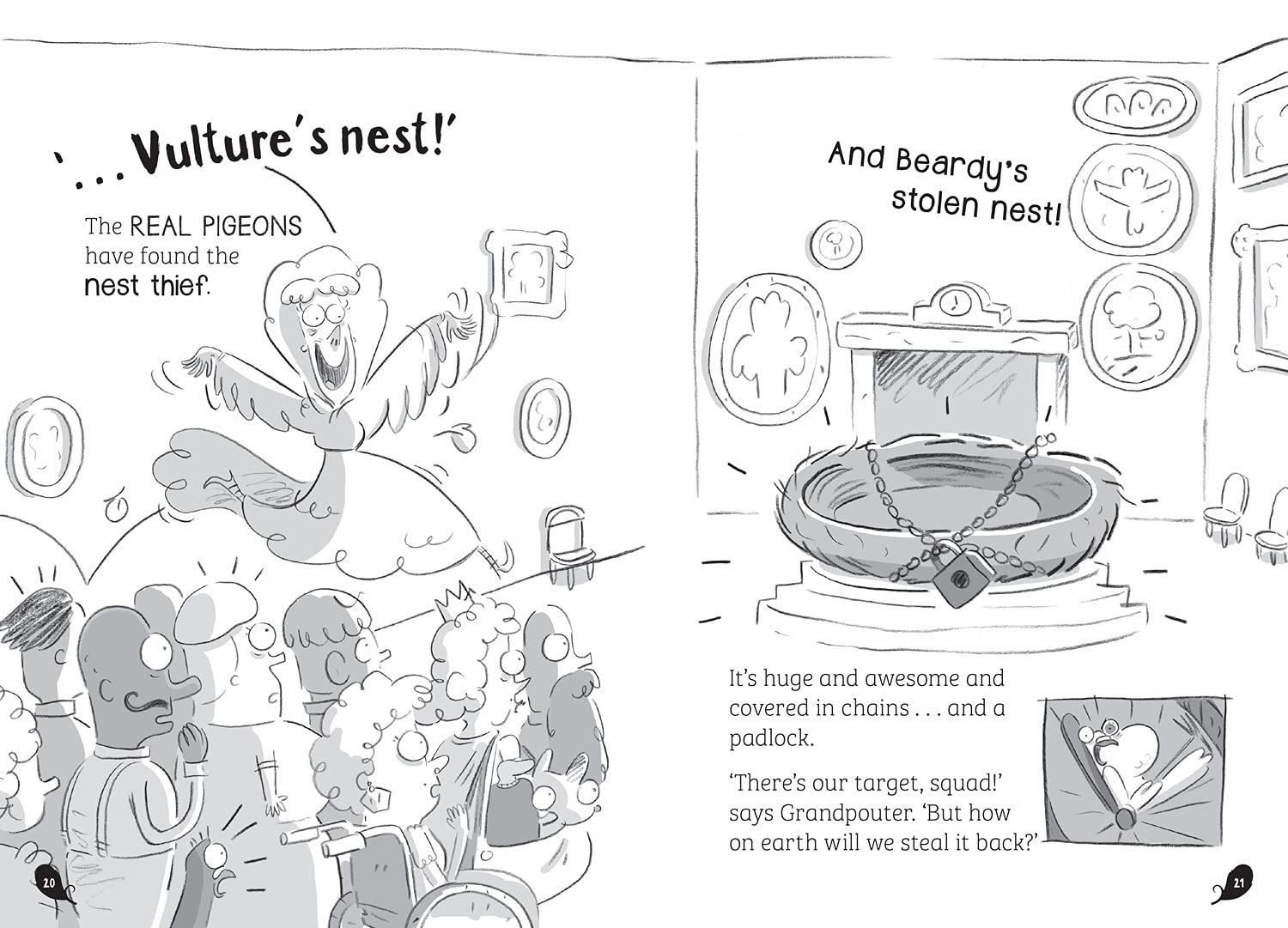 real pigeons nest hard