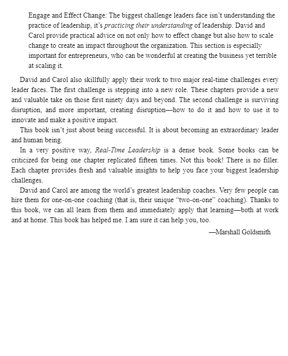 real-time leadership