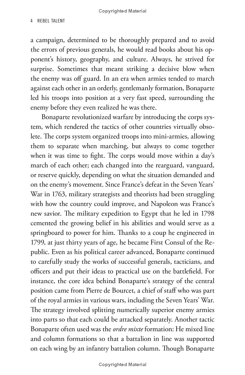 rebel talent: why it pays to break the rules at work and in life