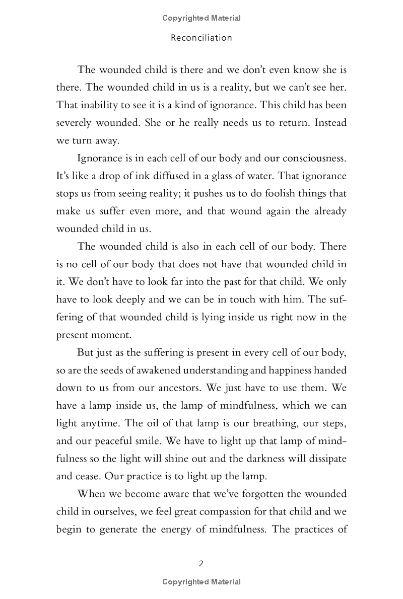 reconciliation : healing the inner child