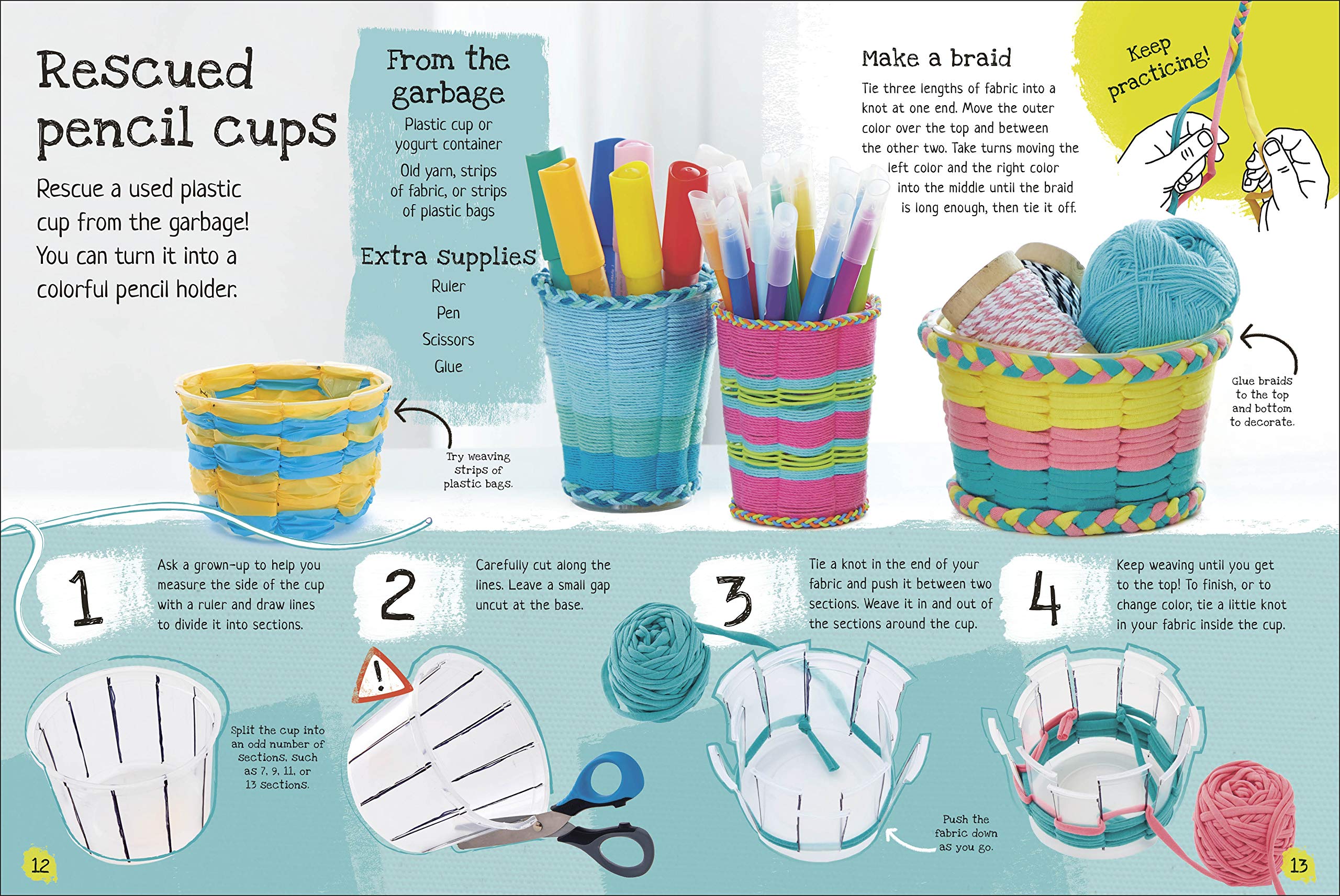 recycle and remake: creative projects for eco kids