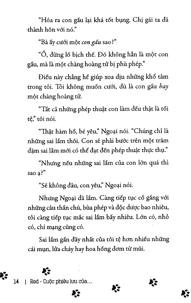 red - cuộc phiêu lưu của cô bé quàng khăn đỏ
