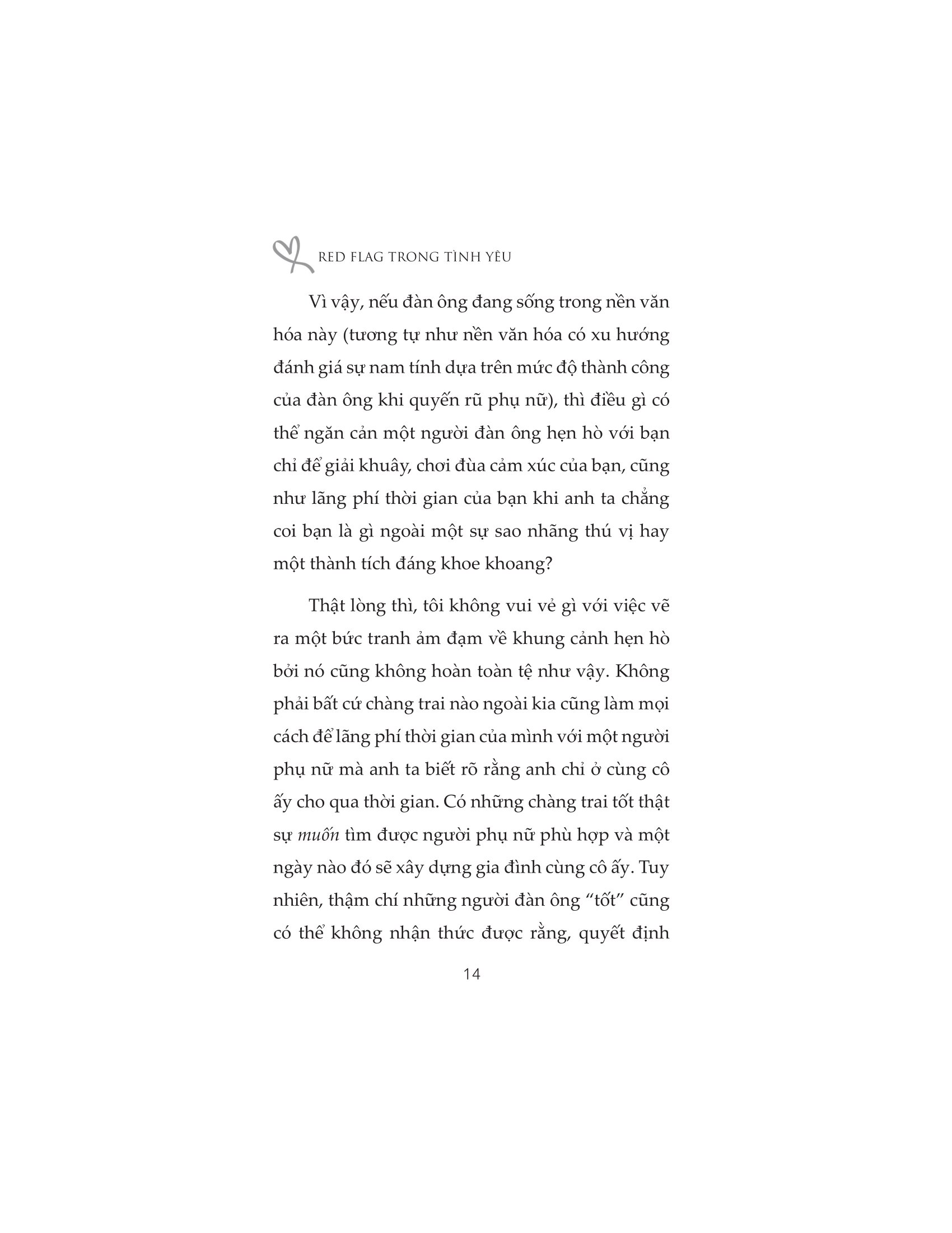 red flag trong tình yêu