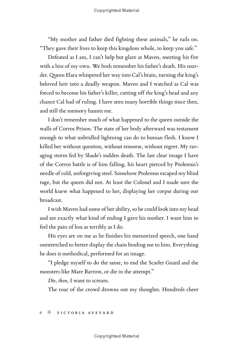 red queen - book 3 - king's cage