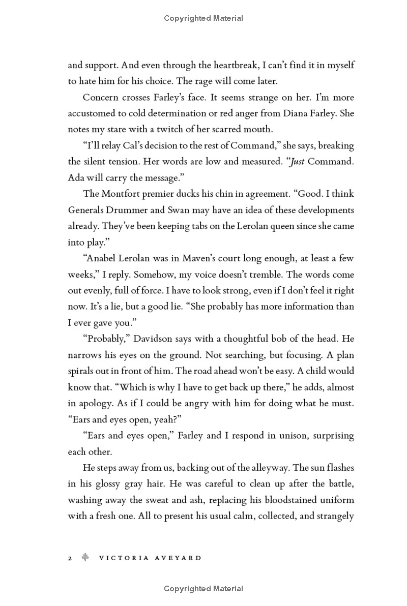 red queen - book 4 - war storm