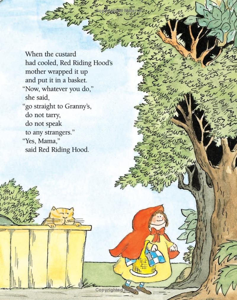 red riding hood (retold by james marshall)