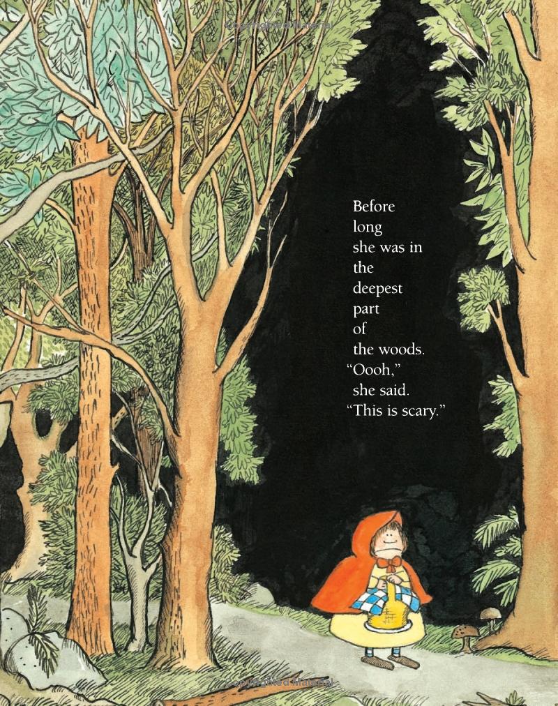 red riding hood (retold by james marshall)