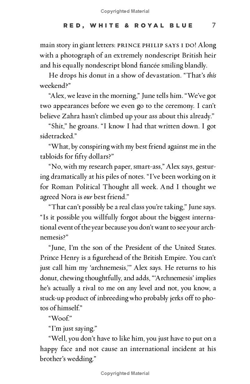 Red, White And Royal Blue