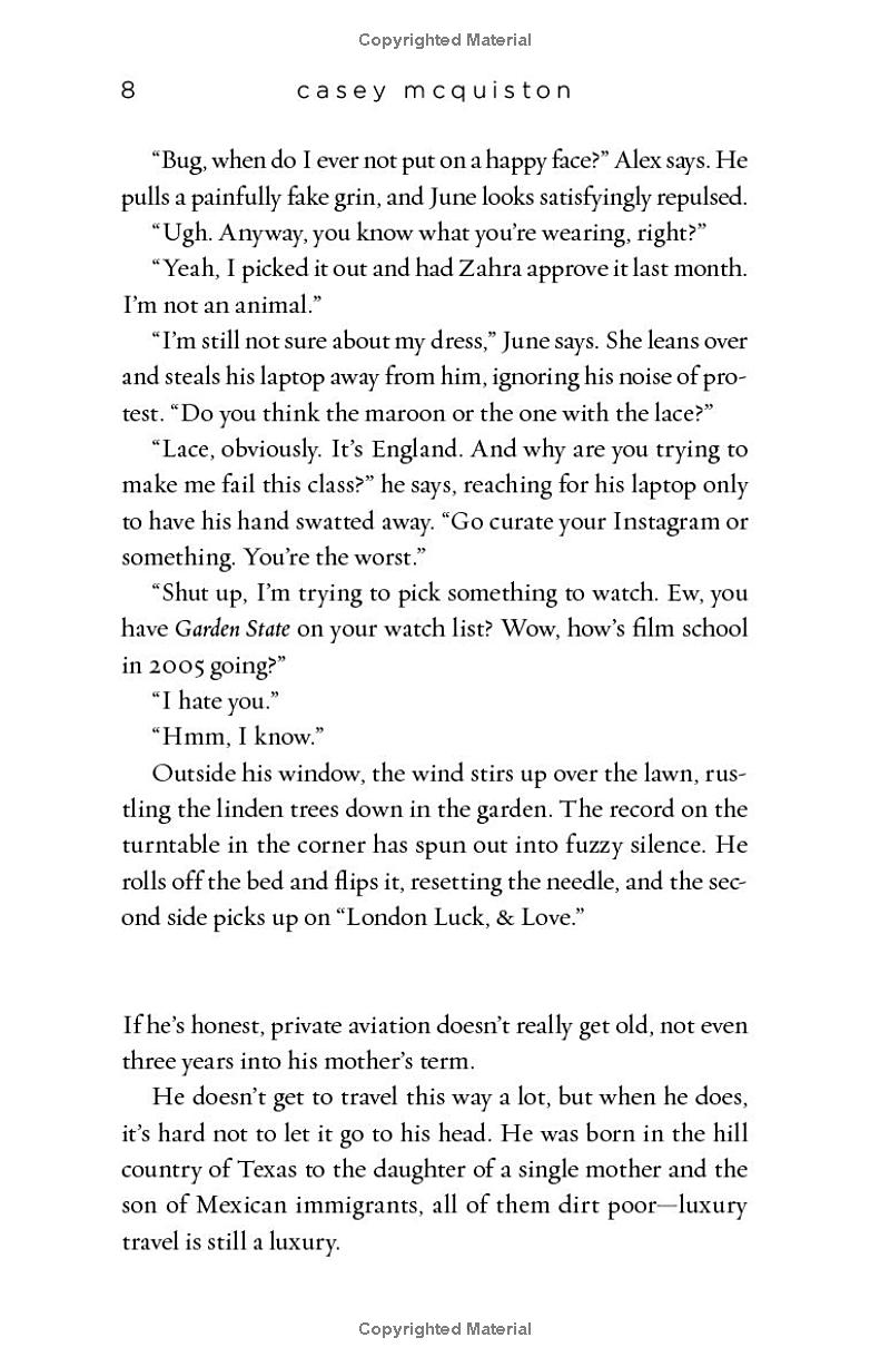 Red, White And Royal Blue