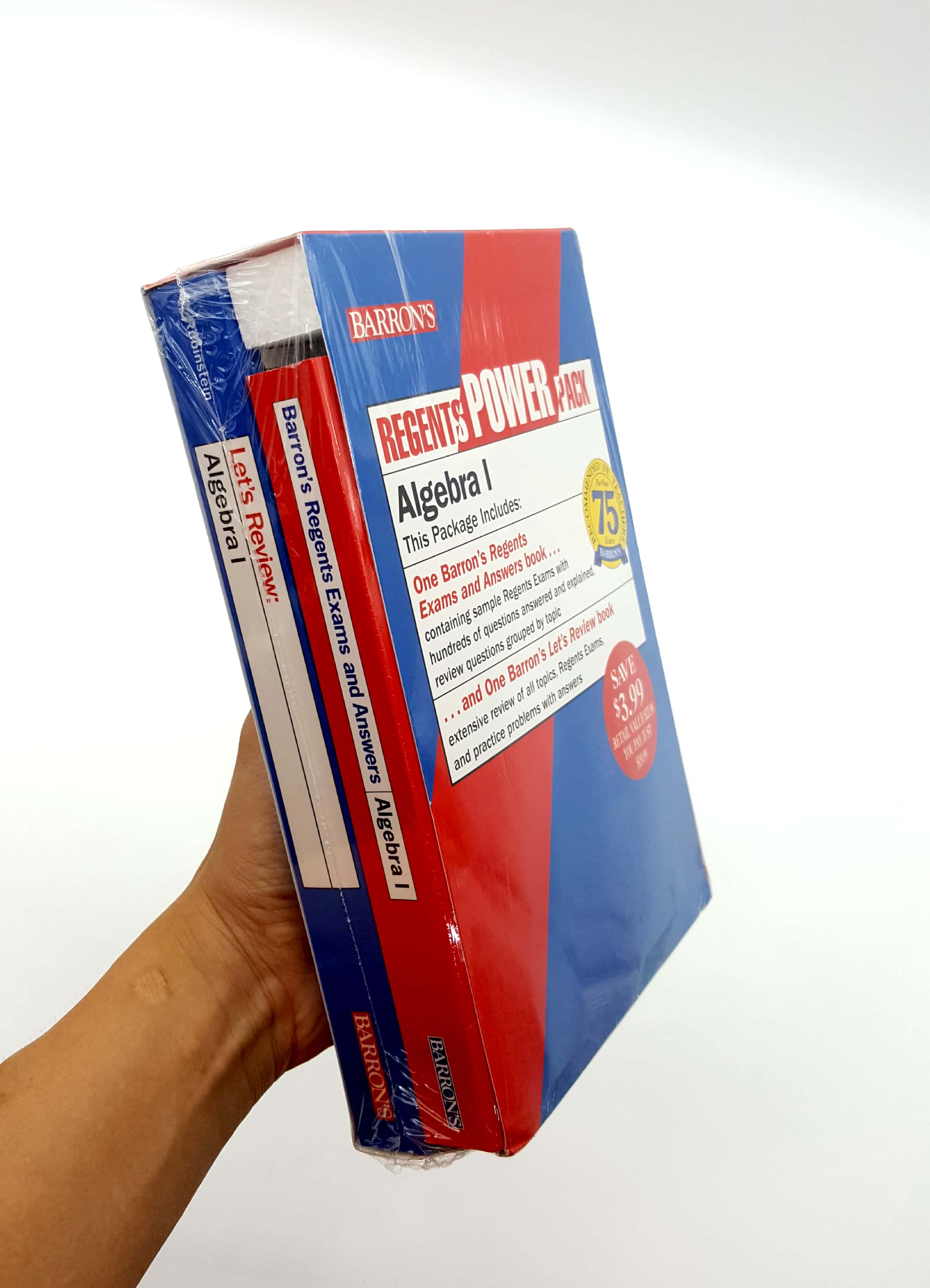 regents algebra i power pack: let's review algebra i + regents exams and answers: algebra i (barron's regents ny)