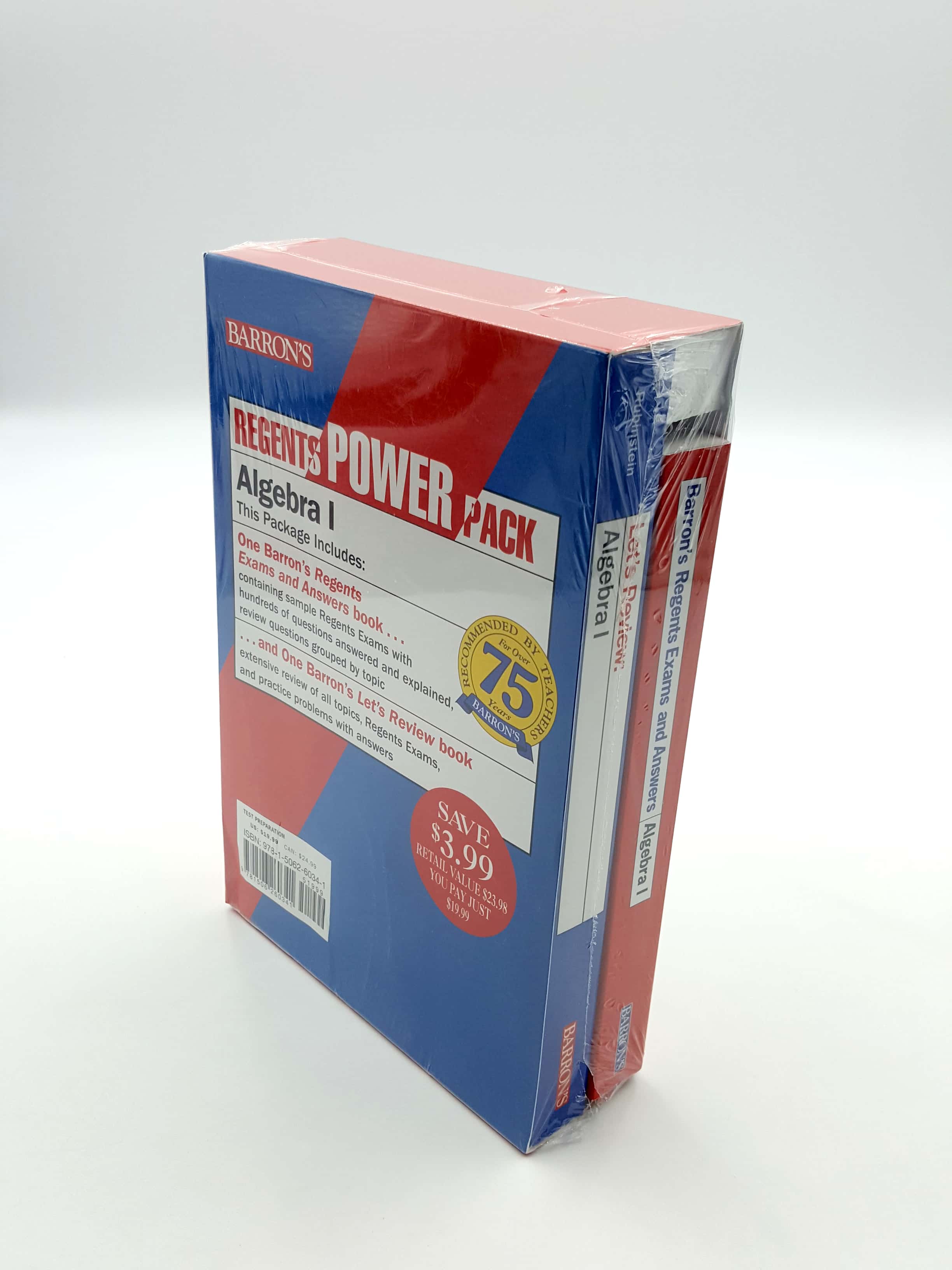 regents algebra i power pack: let's review algebra i + regents exams and answers: algebra i (barron's regents ny)