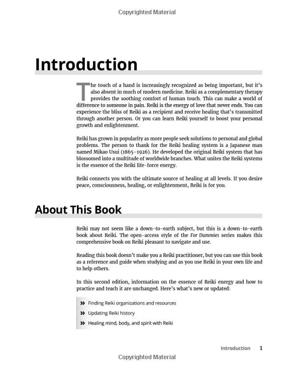 reiki for dummies 2nd edition