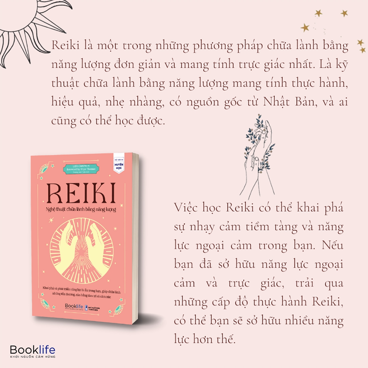 reiki - nghệ thuật chữa lành bằng năng lượng