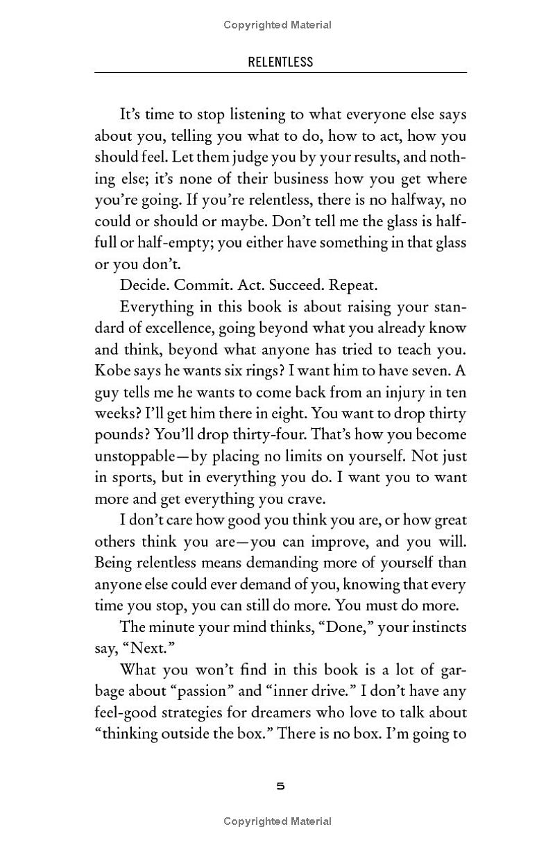 relentless: from good to great to unstoppable