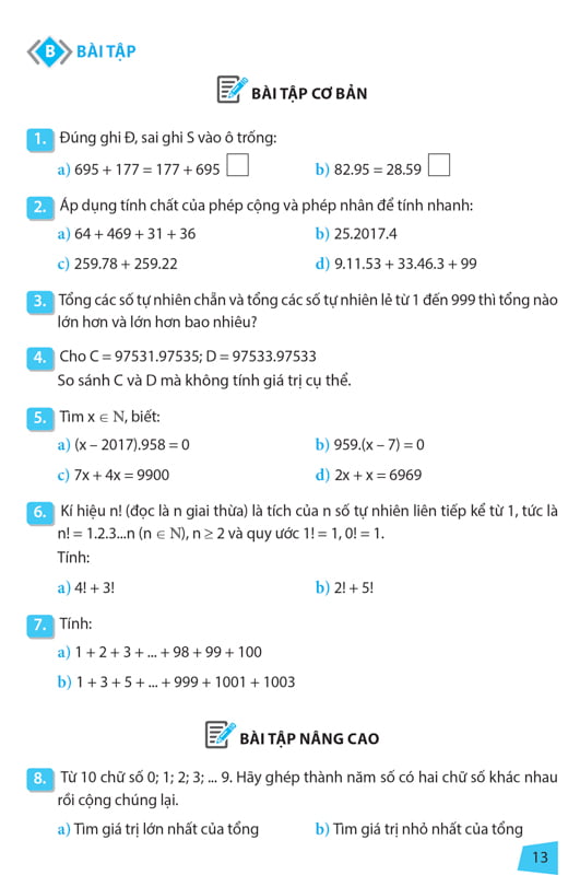 rèn kĩ năng học tốt toán 6 (tái bản 2023)