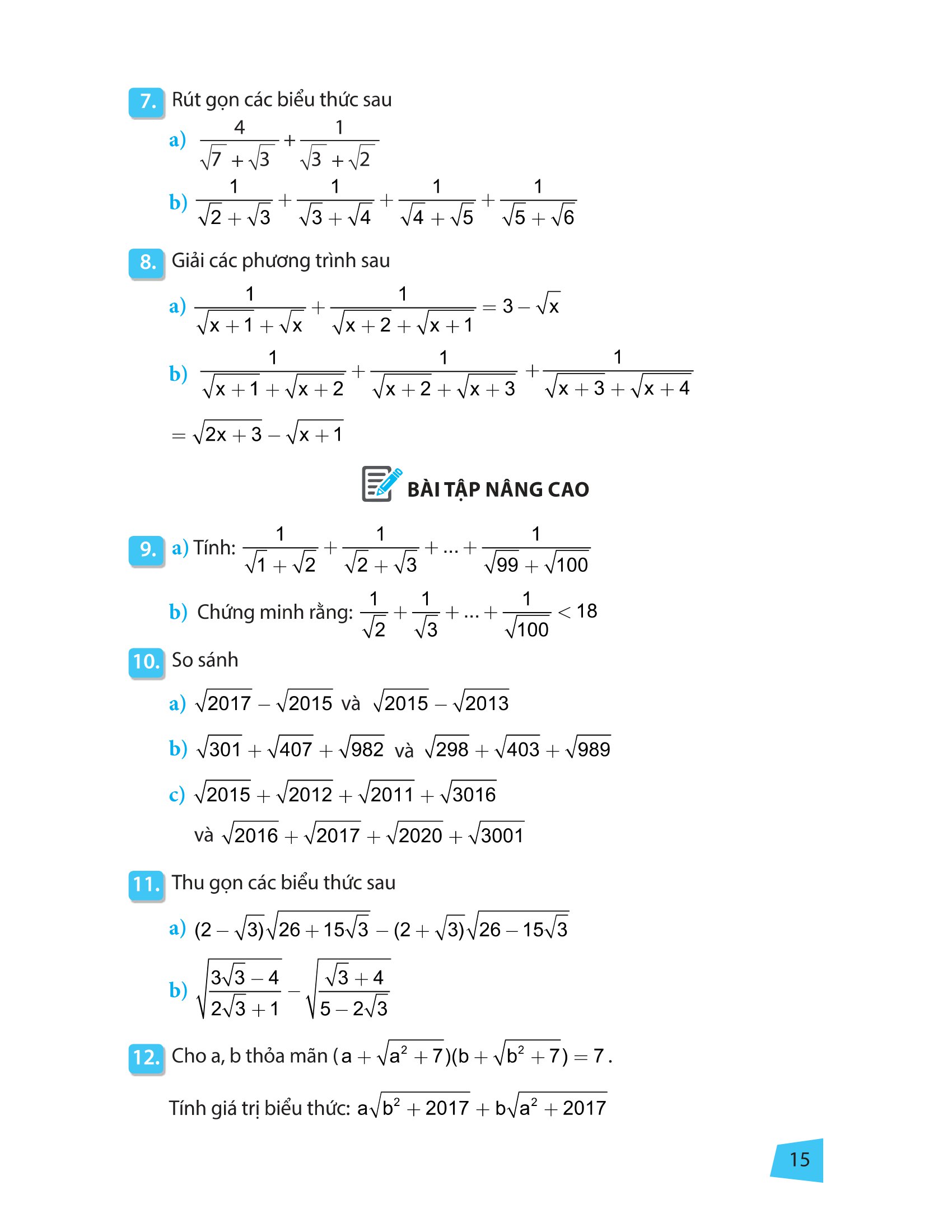 rèn kĩ năng học tốt toán 9 (tái bản)