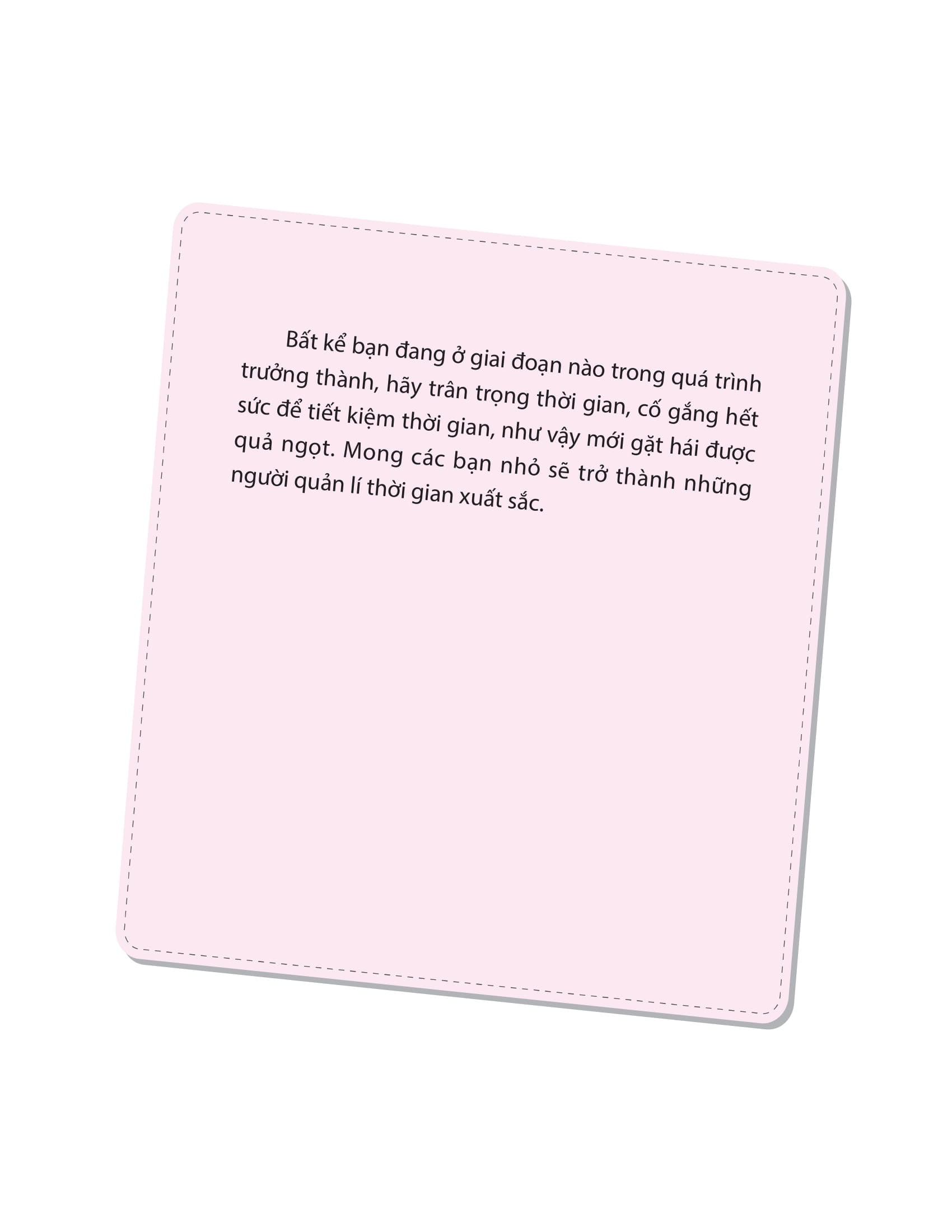 Ren Ki Nang Song Cho Hoc Sinh - Ki Nang Quan Li Thoi Gian