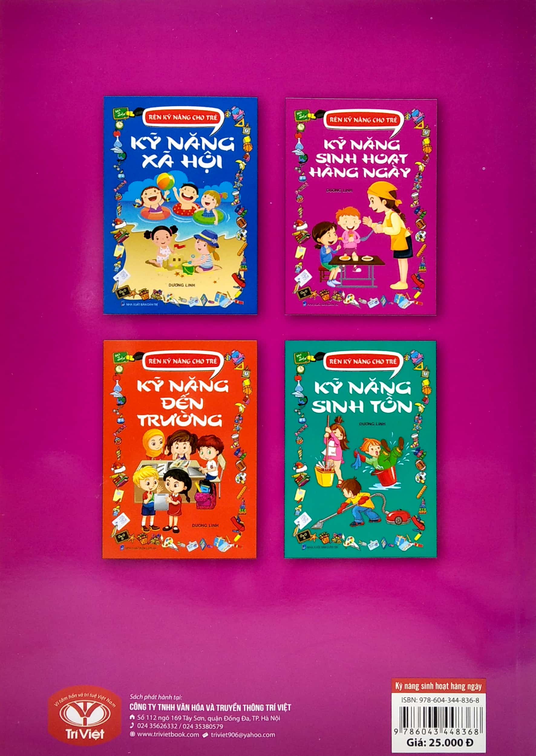 rèn kỹ năng cho trẻ - kỹ năng sinh hoạt hàng ngày