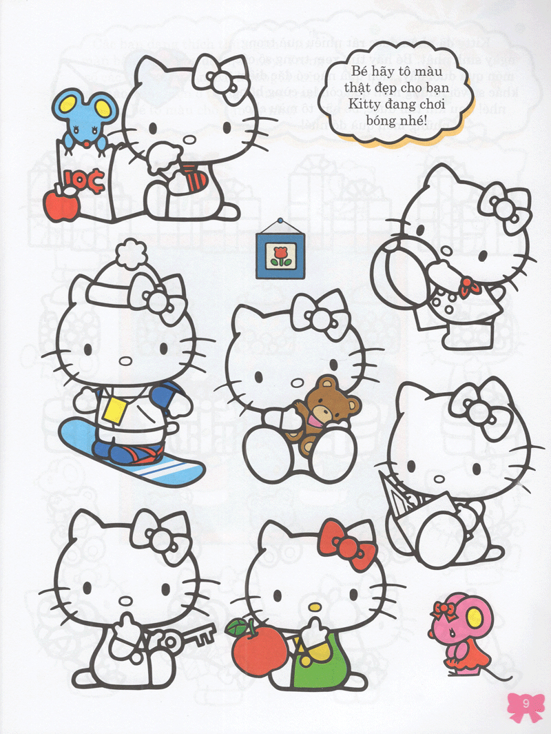rèn luyện khả năng quan sát - hello kitty