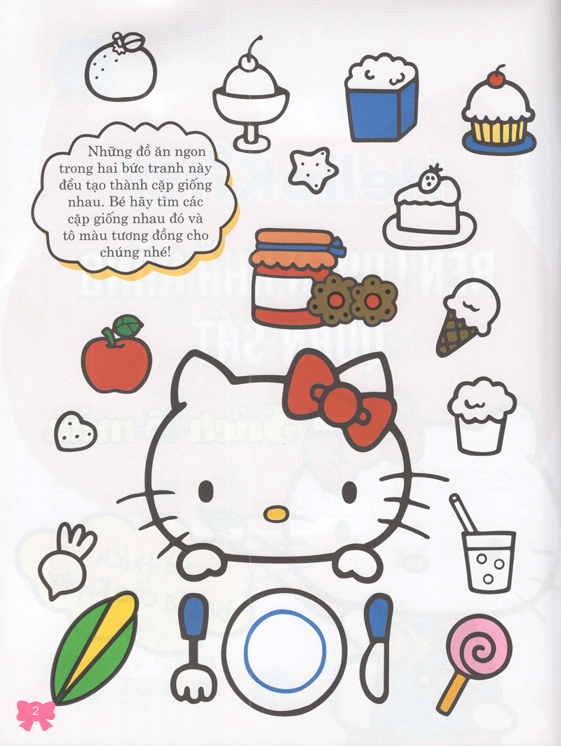 rèn luyện khả năng quan sát - hello kitty
